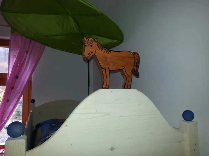 Kinderbett Pferd