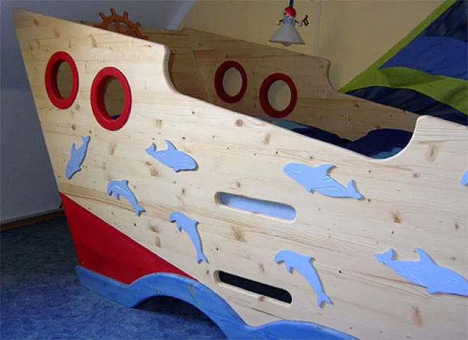 Piratenbett Kinder