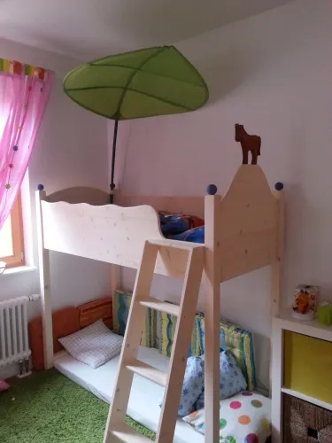 kinderhochbett pferd